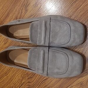 Ugg soft suede loafer.